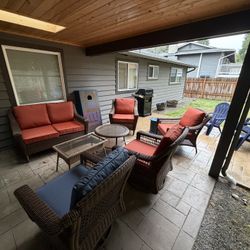 Outdoor Patio Furniture Set 7 Pieces