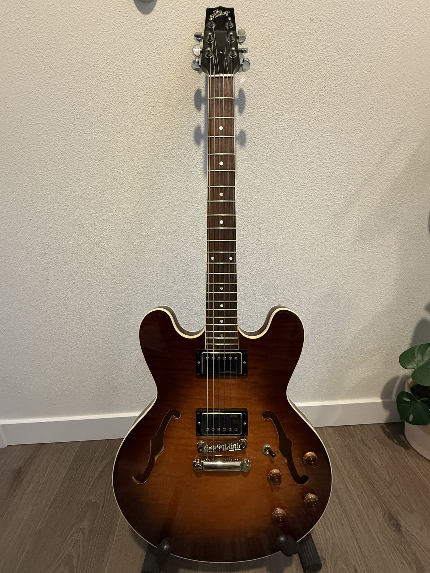 2014 H-535 Heritage Semi Hollow Body Guitar Vintage Sunburst Brand New!