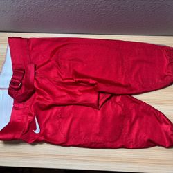 Used Football Game Pants NIKE Red/ Grey size L