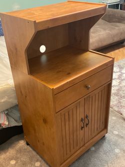 Microwave oven pantry/ cabinet