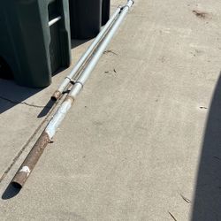 FREE 4 Galvanized poles, Please Pick Up 