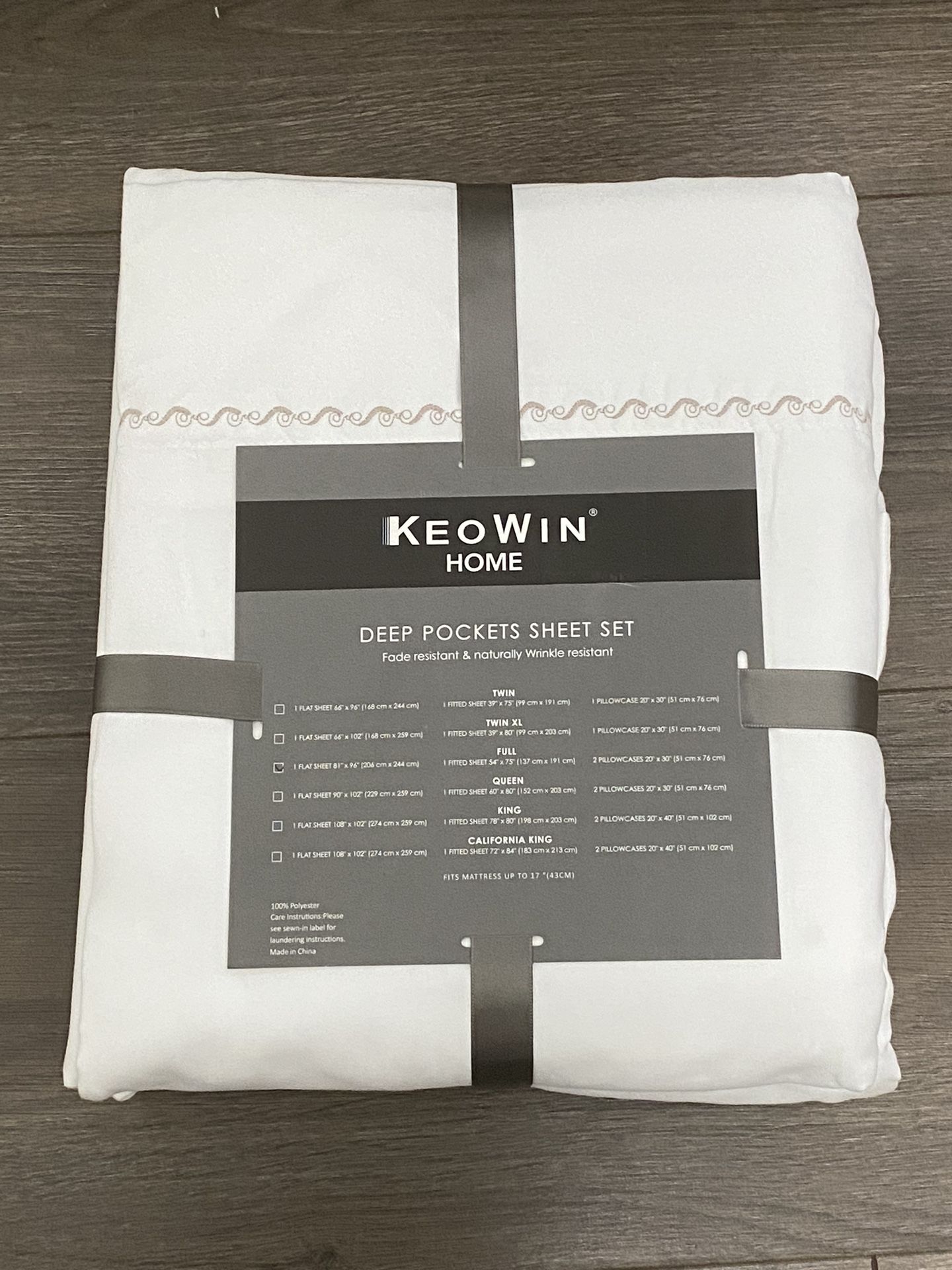 New Full Sheet Set