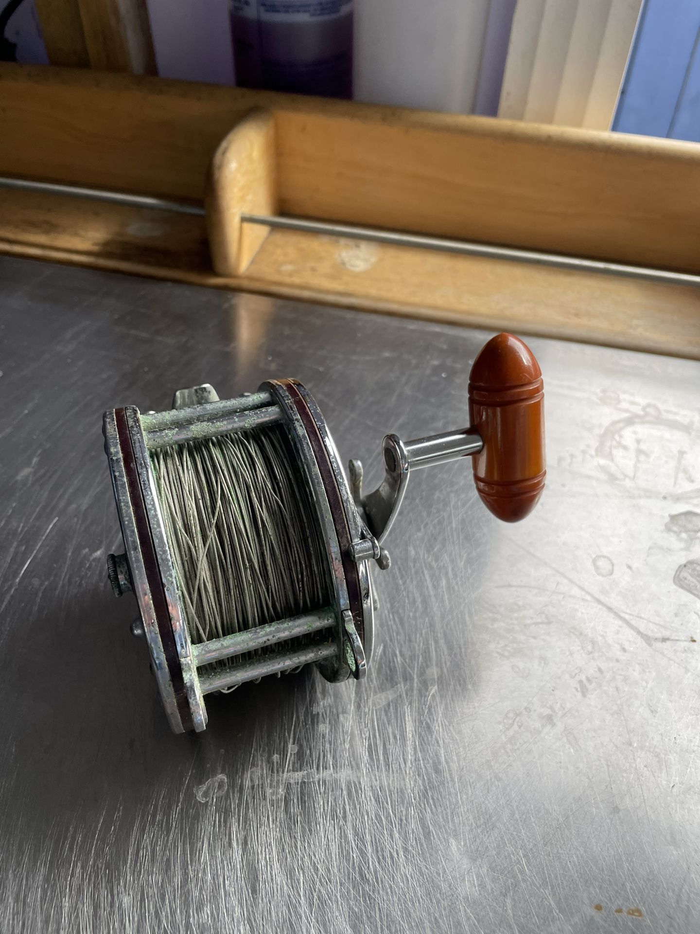 VINTAGE PENN MASTER MARINER NO. 349HC FISHING REEL