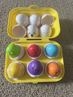 Tomy Eggs Puzzle Baby Kids Infant Shapes