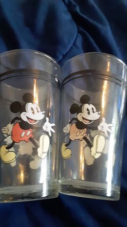 2 pie face Gibson Mickey mouse glasses
