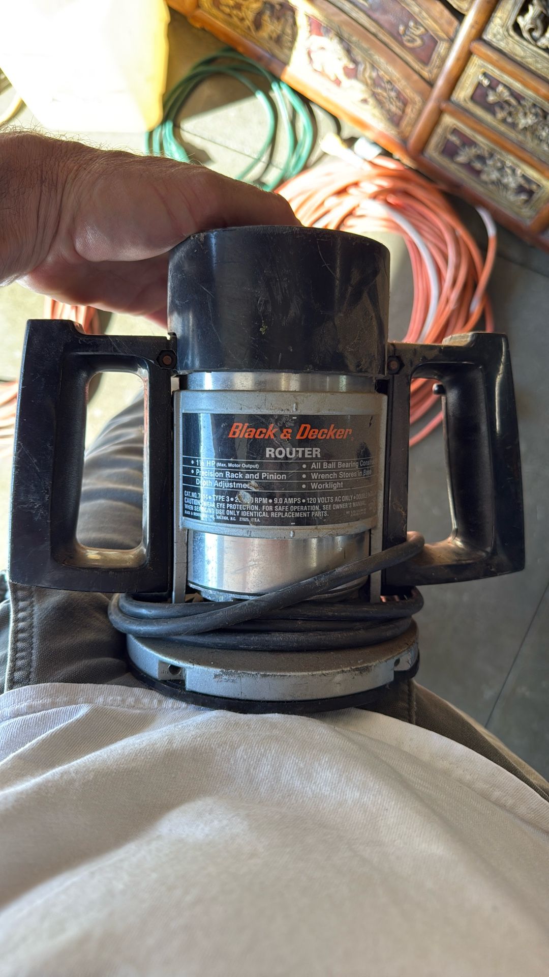 Black And Decker Wood Router