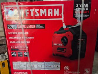 Craftsman 2500 watts inverter generator
