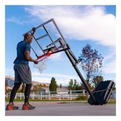 Lifetime 54 inch portable basketball hoop adjustable basketball court new 