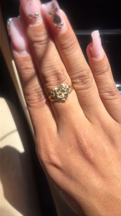 10k nugget ring