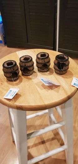 Top Fin Aquatic Barrels Decor