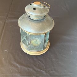 Small Black Metal Lantern