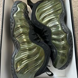 Nike Air Foamposite Legion Green Size 9