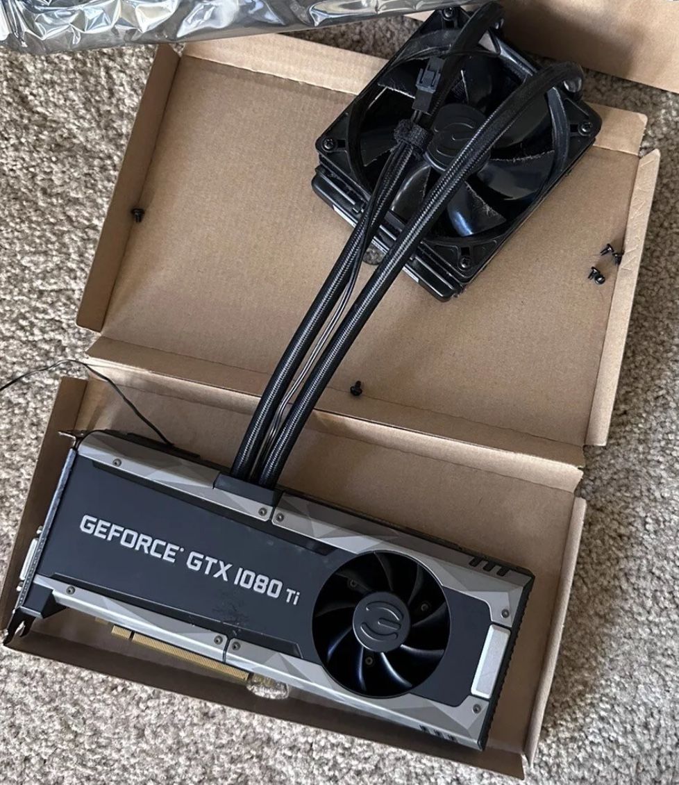 EVGA 1080TI Liquid Cooled