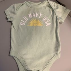 Old Navy baby onesie