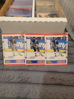 Wayne Gretzky score  nhl sniper card lot /$4 each