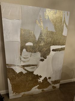 Gold Leaf Painting 5’ X 3’