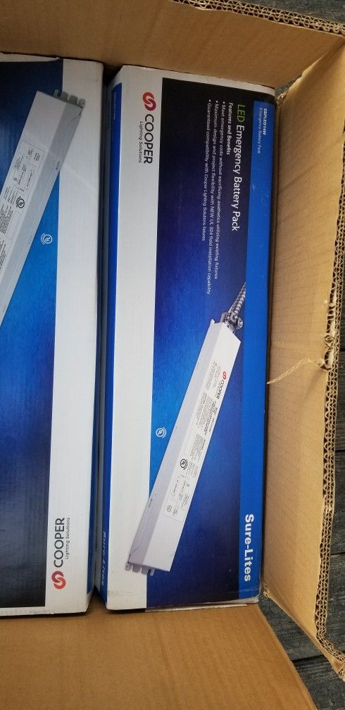 Led Emergency Light Battery With Test Button