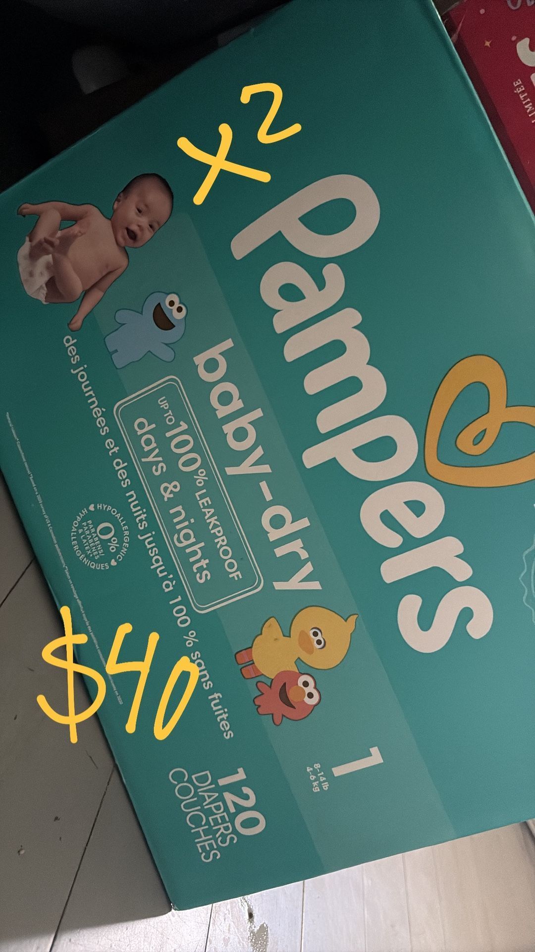 Pamper Diapers