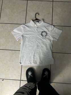 chrome hearts collard shirt