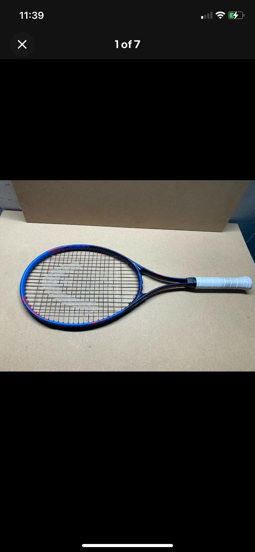 New Head Ti Reward Tennis Racquet 4 3/8 Grip Racket 234237