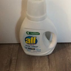 Lot Of 10 All Free & Clear Laundry Detergent 