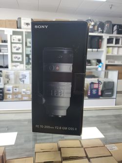 Sony FE 70-200mm F2.8 GM OSS II Lens