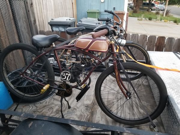 Motorized Bicycle Custom For In Galt Ca Offerup Motorized Bicycle Custom