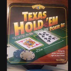 Texas Hold Em Poker Game "New" Give as a Gift