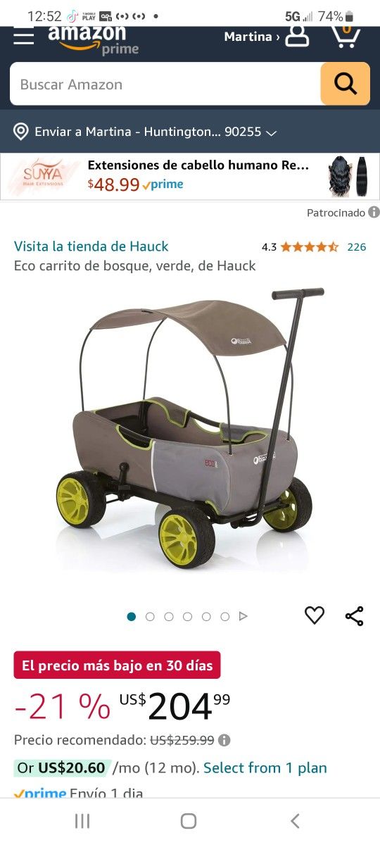 Eco Mvil Foldable Wagon