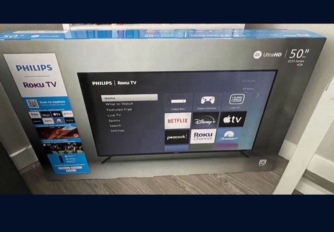 Brand New 50inch Tv In Box 