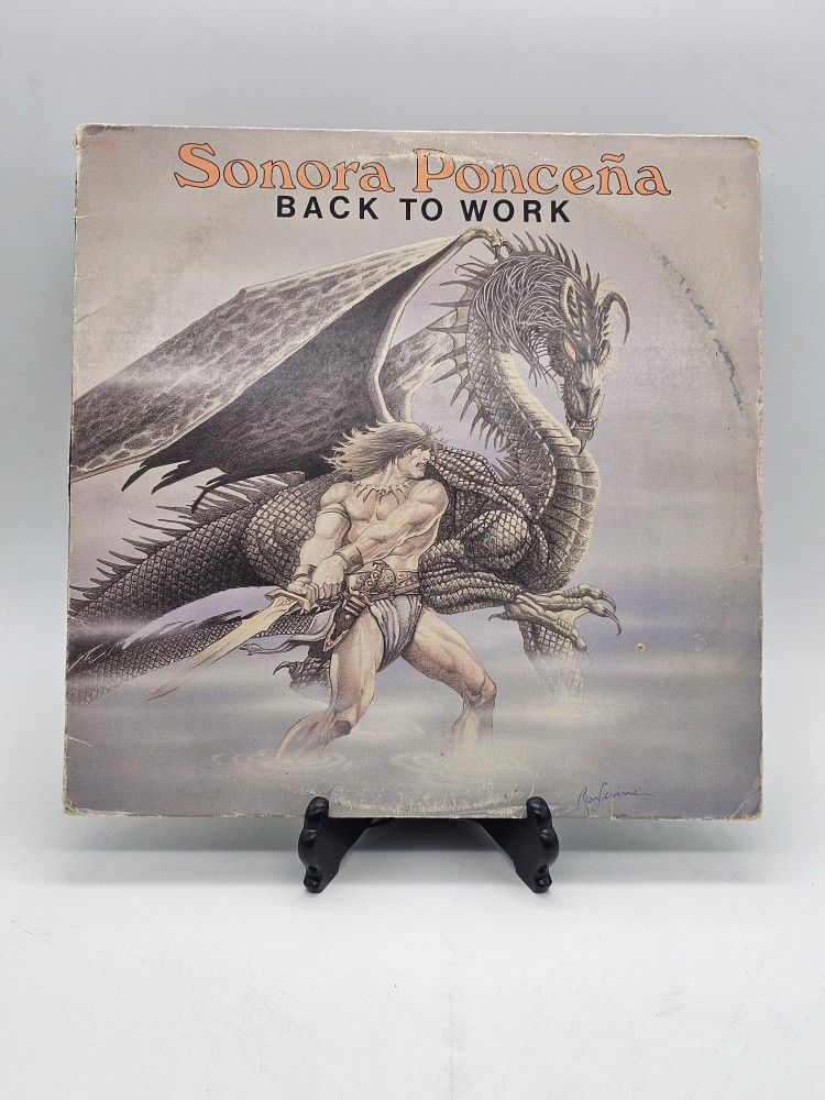 Sonora Poncena "Back To Work" 1987 LP Vynil JMIS 1083 INCA
