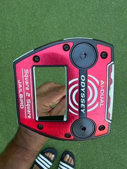 Odyssey Jailbird Square to Square Putter. 34 inch. Right handed