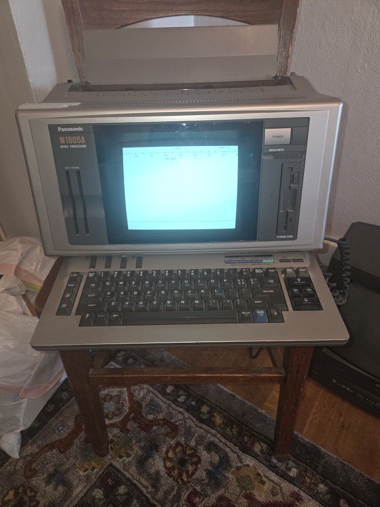 Vintage Panasonic W1505 Personal Processor