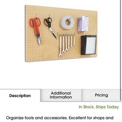 Wood Pegboard 