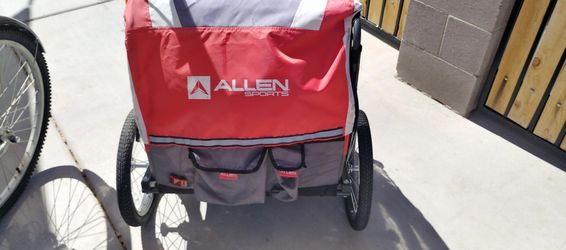 Kids bike trailer