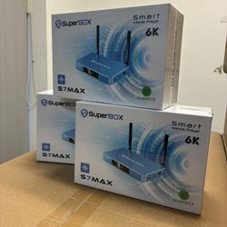 SuperBox S7 Max Android Streaming Media Player 4K Device