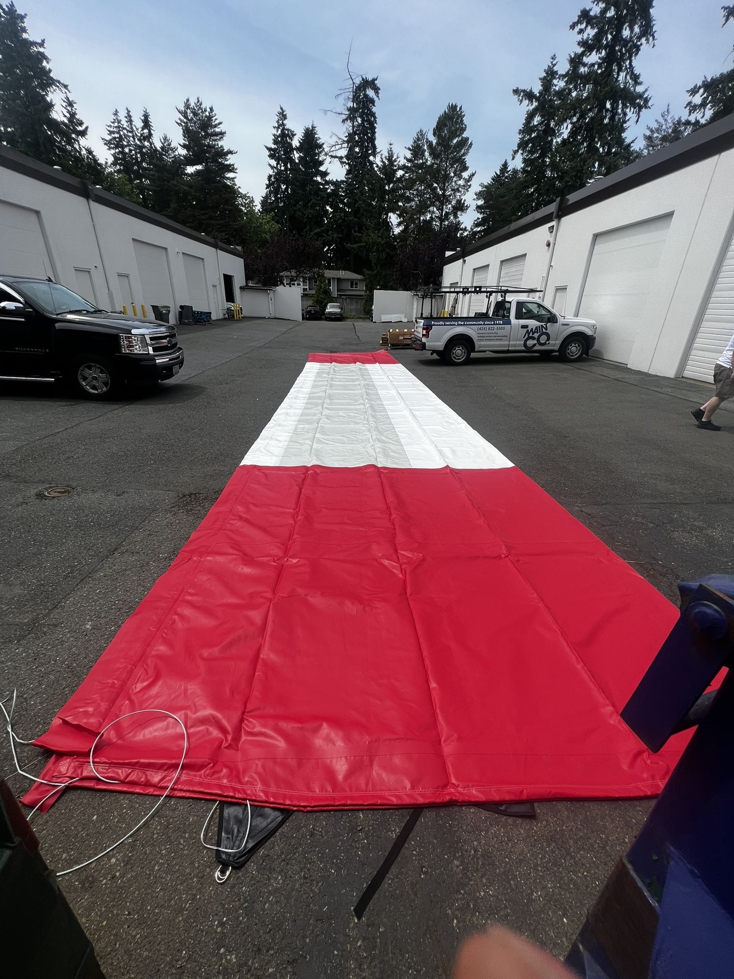 Weatherport Fabric Structure 20’x50’