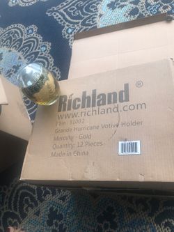 Grande hurricane votive holders