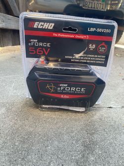 ECHO 56V High-Capacity 5.0Ah Lithium-Ion Battery with eCM Battery Management Technology and On-Board Fuel Charge Gauge