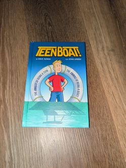 Hardcover teen boat book