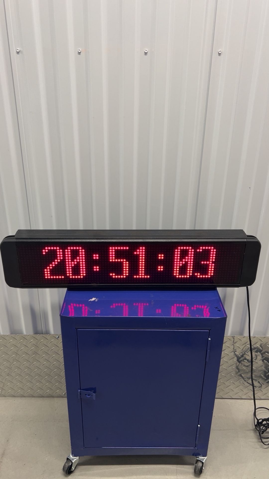 Red LED Sign or decoration/ prop