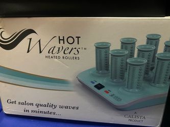 Hot wavers heated rollers