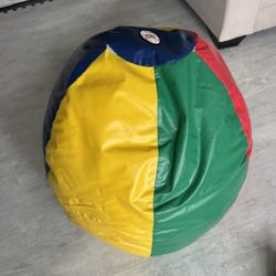 Colorful bean bag Chair!