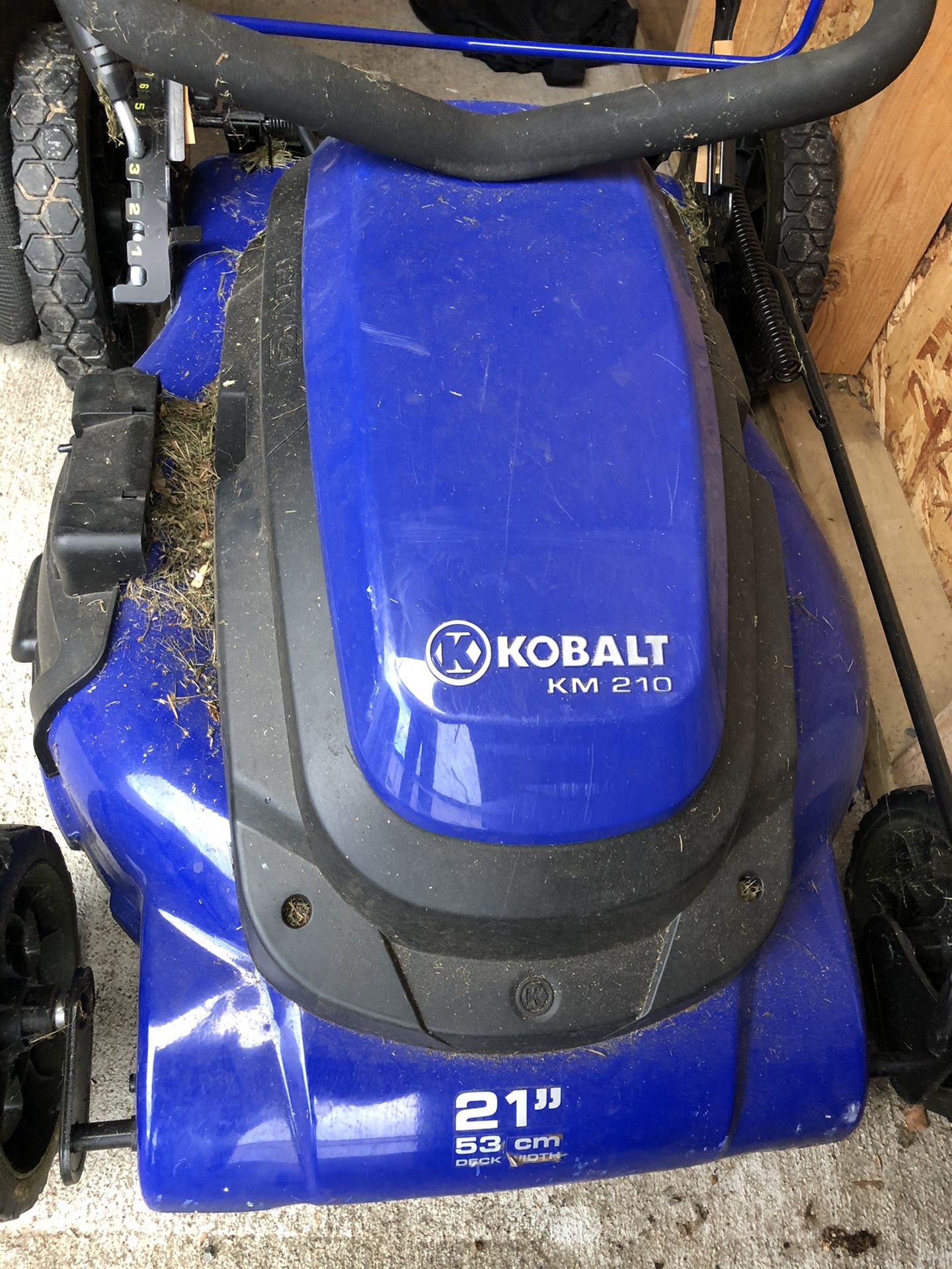 Kobalt km210 electric mower