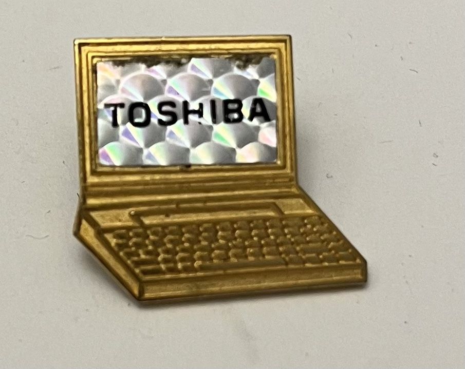 Toshiba Laptop Computer Lapel Pin