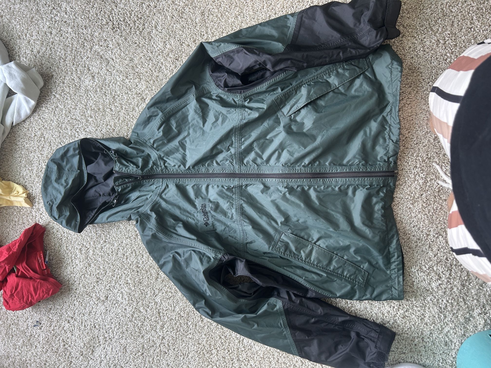 Columbia jacket wind breaker rain coat