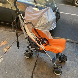 UPPABABY G-LUXE Stroller Orange/ Beige/ Grey