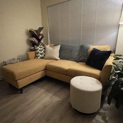 OBO. Ami Sun 83” Sofa with Reversible Chaise