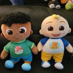 Cocomelon JJ And CODY Plush dolls