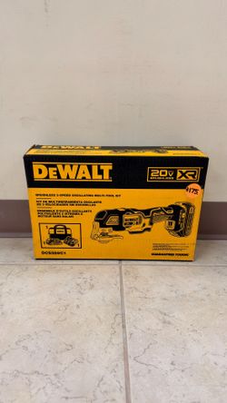 DEWALT BRUSHLESS 3-SPEED OSCILLATING MULTI-TOOL KIT